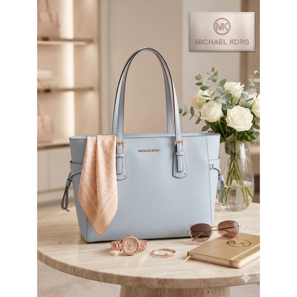 Michael Kors Voyager East West Tote - Soft Blue